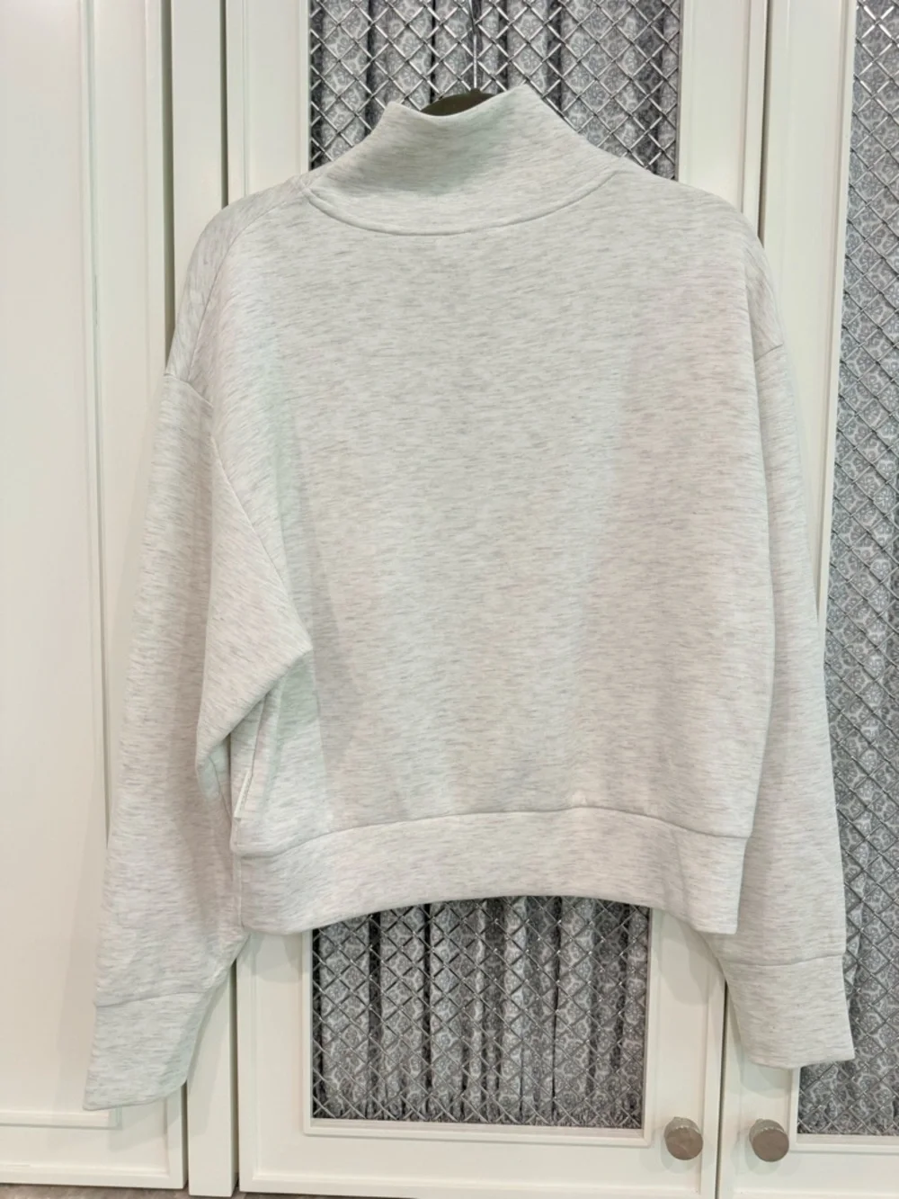 Varley Hawley Half-Zip Ivory Sweat Top - NWOT - Size small - Picture 8 of 11